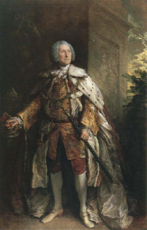 Thomas Gainsborough john campbell ,4th duke of argyll Norge oil painting art